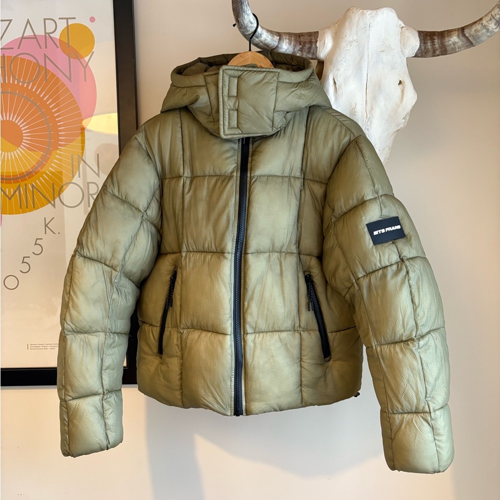 IETS FRANS Recycled Riga Translucent Puffer Jacket